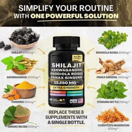 Ashwagandha Shilajit Rhodiola Rosea Panax Ginseng in Pakistan