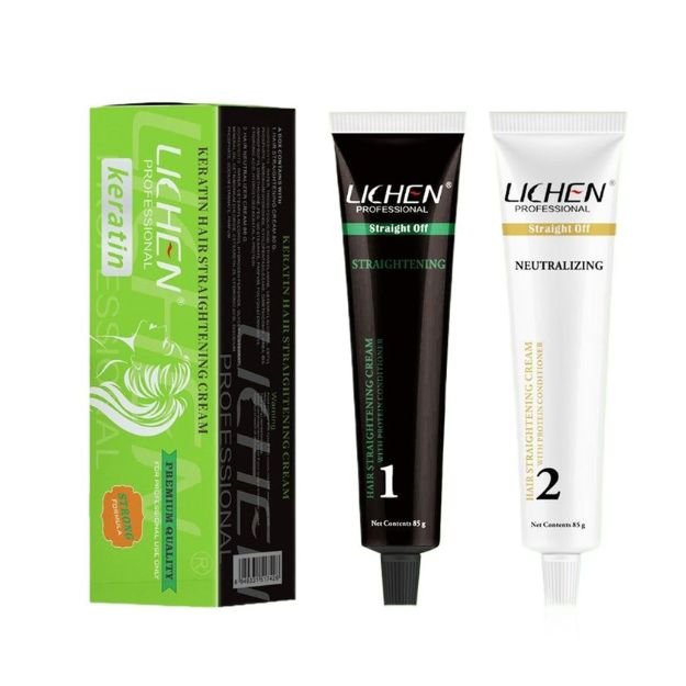 Lichen Professional Keratin Hair Straightening Cream 160g In Pakistan