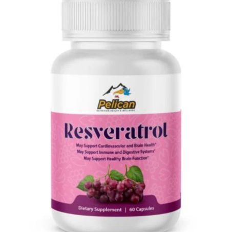Pelican Resveratrol- Anti-Aging & Brain Health- 60 India In pakistan