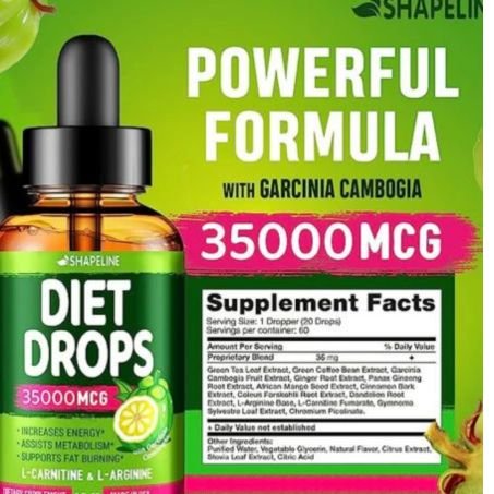 Shapeline Diet Drops 35000 Mcg IN Pakistan