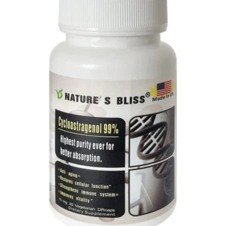 Nature'sbliss Cycloastragenol 25mg 99%,Telomere  In Pakistan