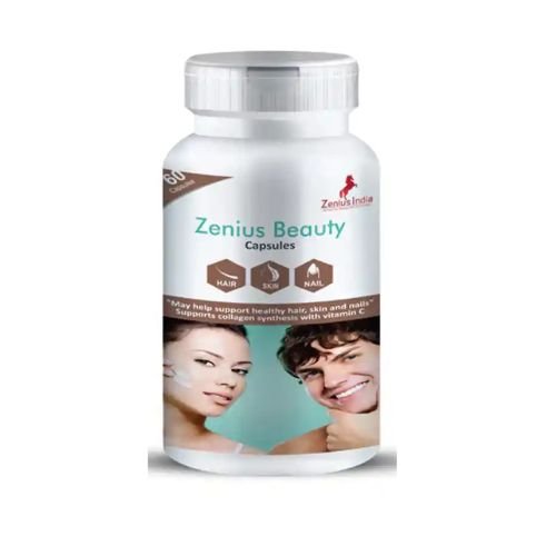 Zenius Beauty Capsule For Skin Glow 100gm, 60 Capsules In Pakistan