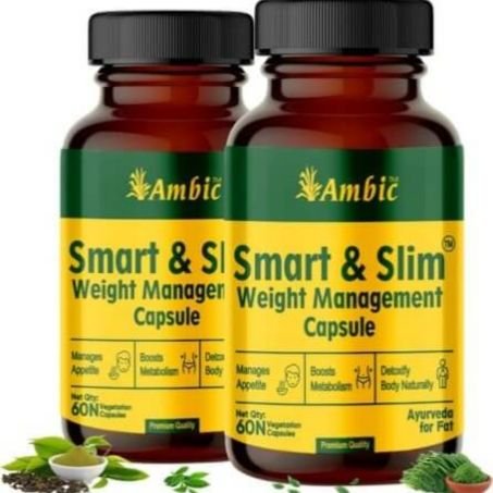 Ambic Smart & Slim Vegetarian Capsule (60 Each) In Pakistan