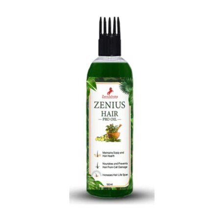 Zenius Hair Pro Hair Growth, Hair Fall and Dandruff Control Oil, 100ml In Pakistan